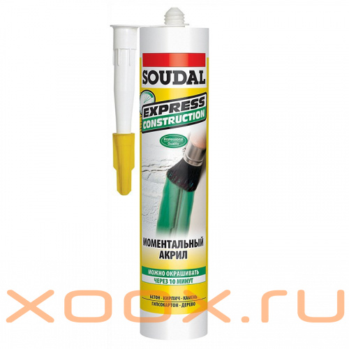SOUDAL Моментальный Акрил, белый 280 мл